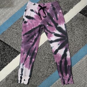Victoria's Secret PINK Tie Dye Campus Joggers, S, NWT
